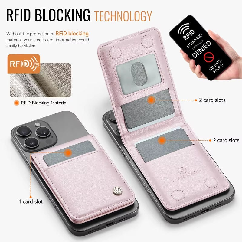 Jeehood Top-flip porte-carte magnétique