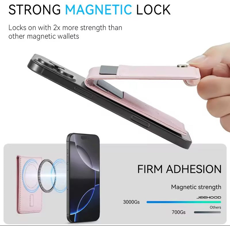 Jeehood Top-flip porte-carte magnétique
